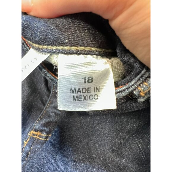 Eddie Bauer Women's Slightly Curvy Boot Cut Jeans Denim Size 18 Blue Medium Wash - Picture 4 of 11